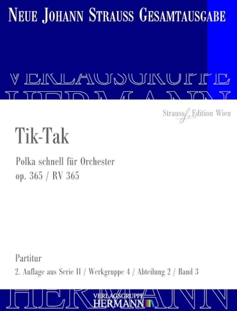 Tik-Tak Polka Op. 365 RV 365